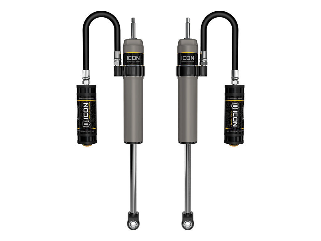 ICON 2024-2025 Toyota Land Cruiser 250 Series/2024-2025 Lexus GX550, 0-3” Lift, Rear, V.S. 2.5 Aluminum Series Shock Absorbers, Remote Reservoir, Pair