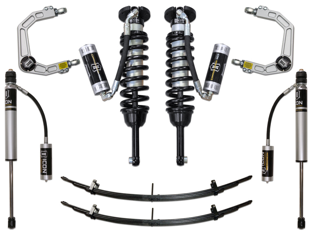 ICON 2005-2015 Toyota Tacoma 0-3.5" Lift/2016-2023 Tacoma 0-2.75" Lift, Stage 4 Suspension System, Billet UCA