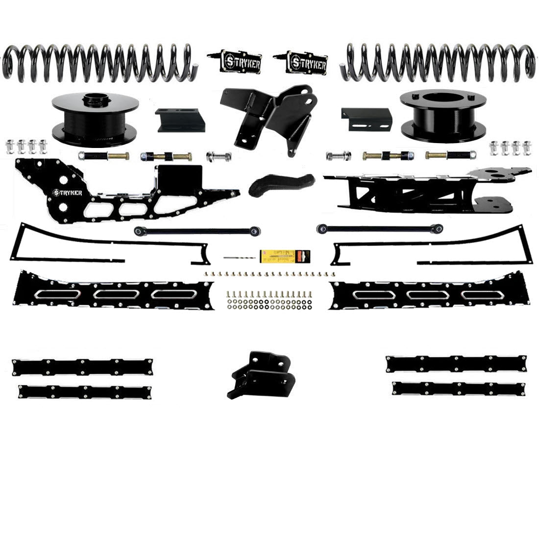 6" Ram 2500 RADIUS Arm Badged Lift Kit for 2019 TO 2025 DODGE RAM