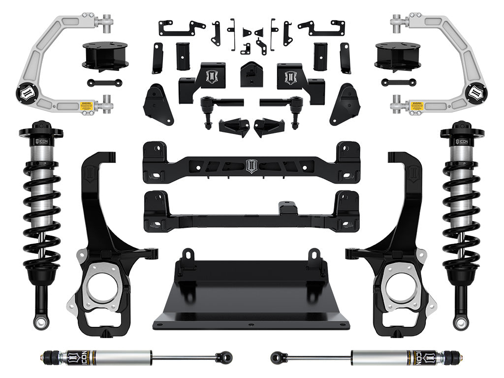 ICON 2022-2024 Toyota Tundra, 6" Lift, Stage 3 Suspension System, Billet