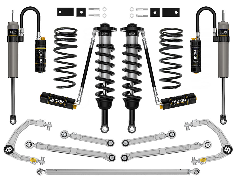 ICON 2022-2025 Toyota Tundra, 1.25-3.5" Lift, Stage 11 (TRD), 2.5 Suspension System, Billet, CDCV