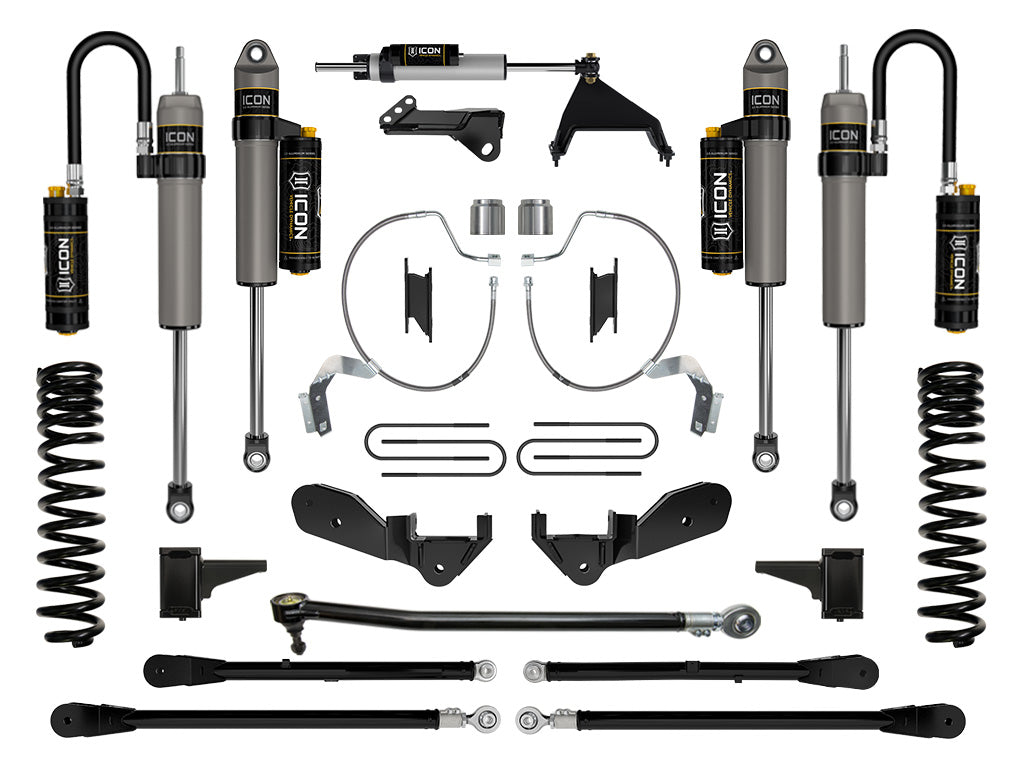 ICON 2023-2025 Ford F-250/F-350 Super Duty 4WD, Diesel, 4.5" Lift, Stage 7 Suspension System