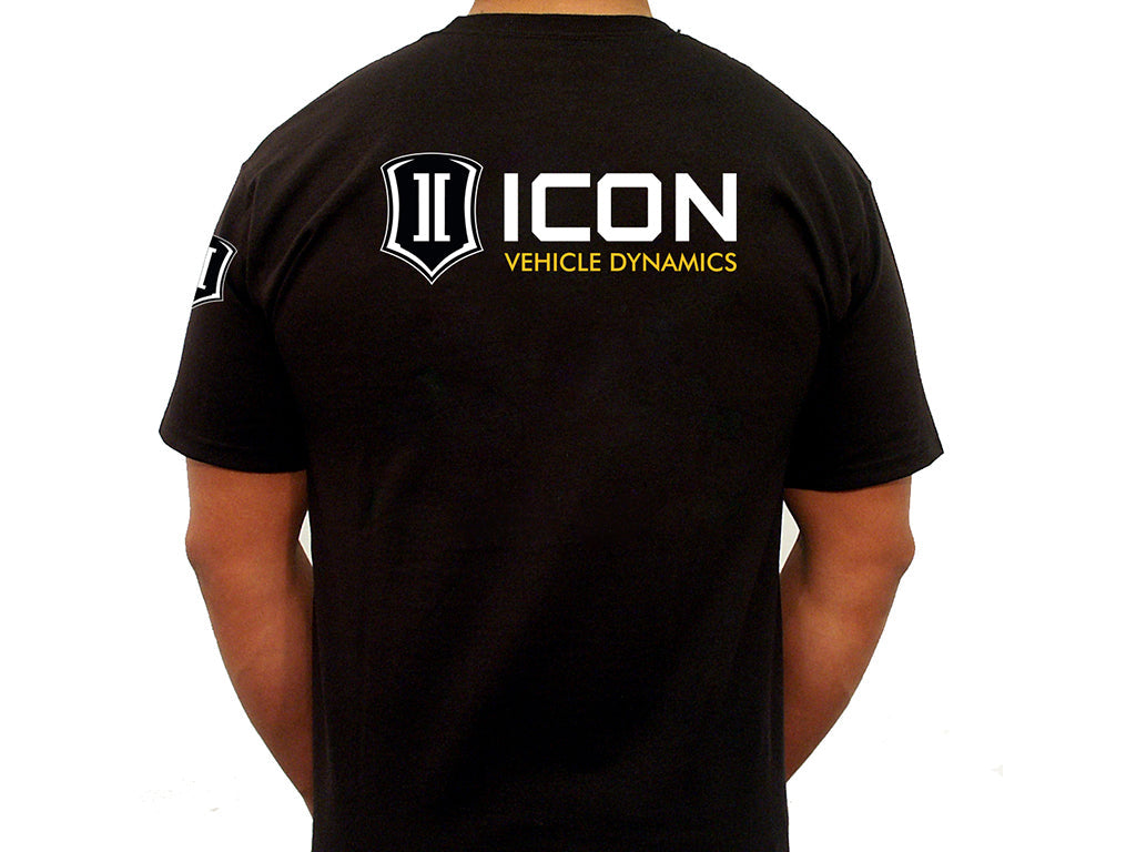 ICON Standard-Logo Tee – Black, Medium
