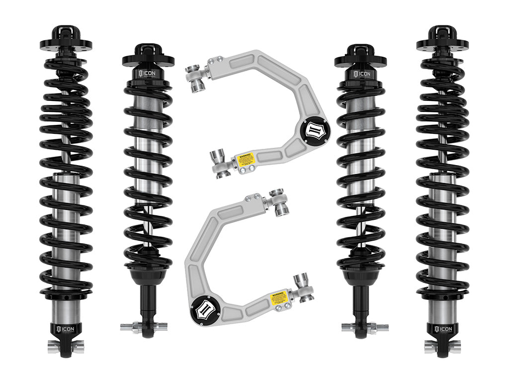 ICON 2021-2023 Ford Bronco, Sasquatch, 2-3" Lift, Stage 3 Suspension System, Billet, Heavy Rate Rear Spring