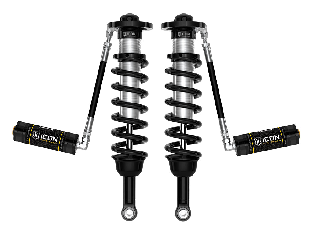 ICON 2025 Toyota 4Runner 2WD, 1.25-3" Lift, Front, 2.5 Series Coilover Kit, Remote Reservoir