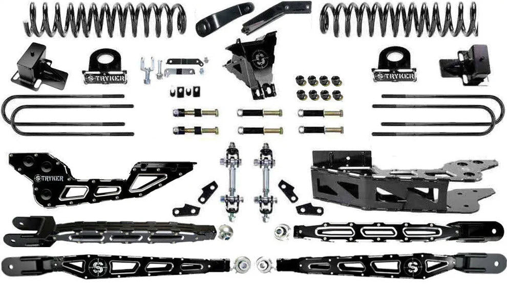 6" RAD F250 F350 4-LINK LIFT KIT 2017-2022 SUPER DUTY