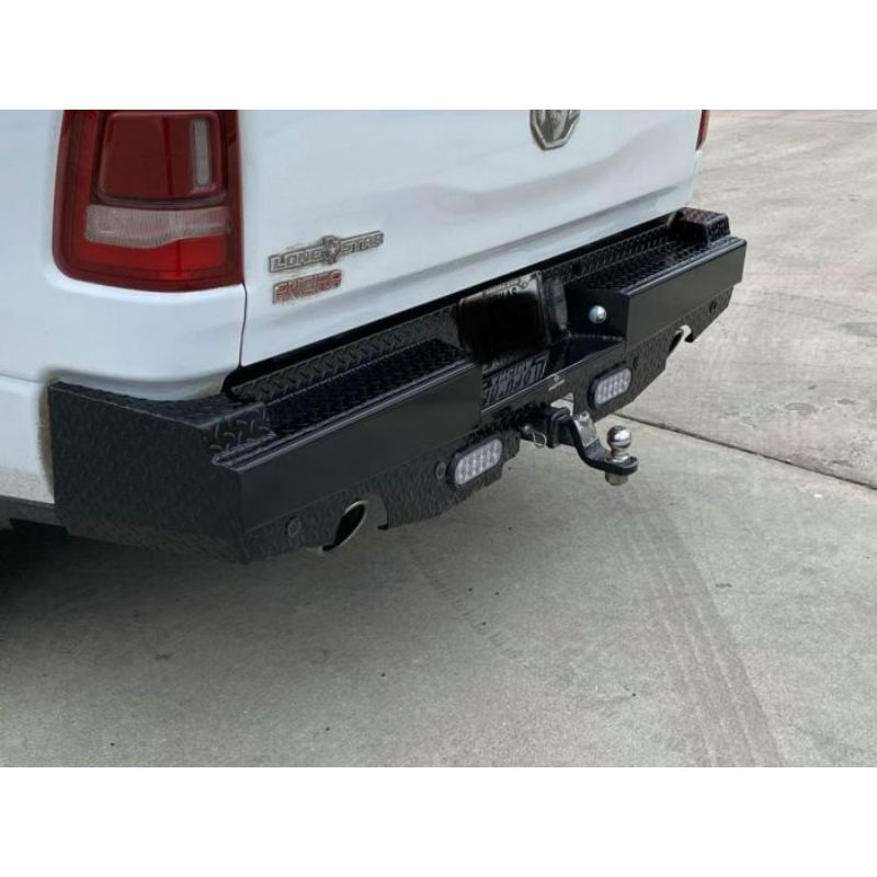 Ranch Hand Sport Series Rear Bumper Fits Select 19-24 Ram 1500 Model SBD19HBLSLE