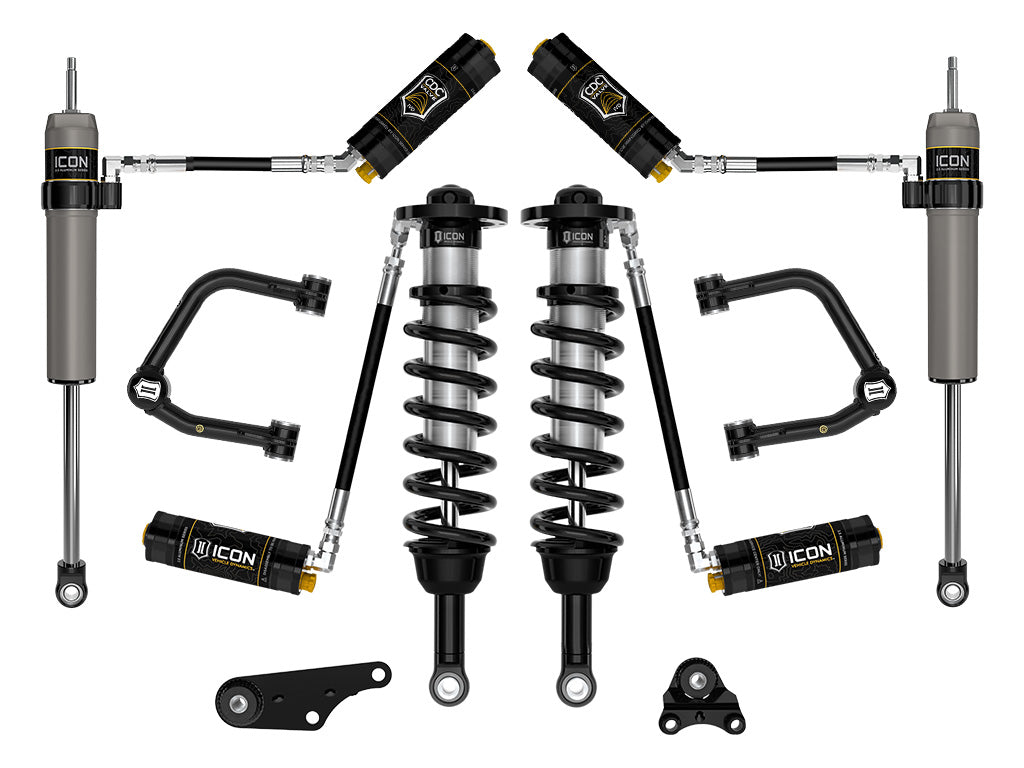 ICON 2024-2025 Toyota Tacoma 1.25-3" Lift, Stage 5 Suspension System, Tubular