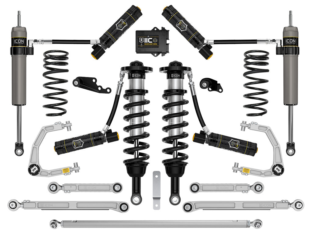 ICON 2024-2025 Lexus GX550, 1.25-3" Lift, Stage 10 Suspension System, Billet