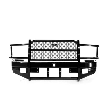Ranch Hand Sport Series Winch Ready Front Bumper W/ Grille Guard Fits Select 10-18 Dodge/Ram 2500/3500 Model FBD105BLRS