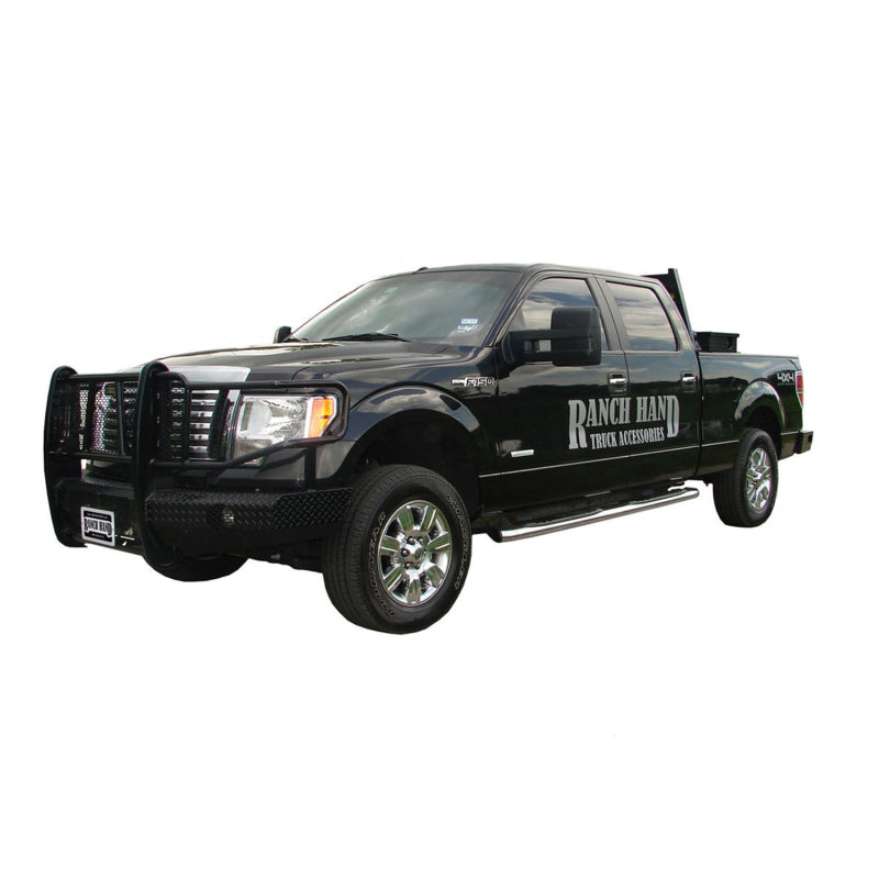 Ranch Hand Summit Series Front Bumper W/ Grille Guard Fits Select 09-14 Ford F-150 Model FSF09HBL1