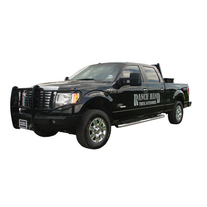 Ranch Hand Summit Series Front Bumper W/ Grille Guard Fits Select 09-14 Ford F-150 Model FSF09HBL1