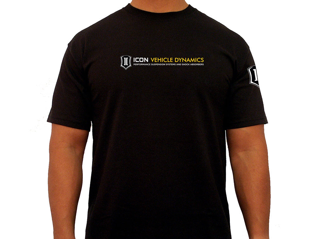 ICON Standard-Logo Tee – Black, Medium