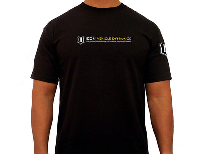 ICON Standard-Logo Tee – Black, Extra Large