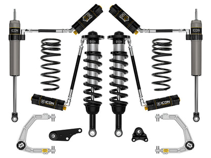 ICON 2024-2025 Toyota Tacoma 1.25-3" Lift, Stage 5 Suspension System, Billet, Overland Rear Springs
