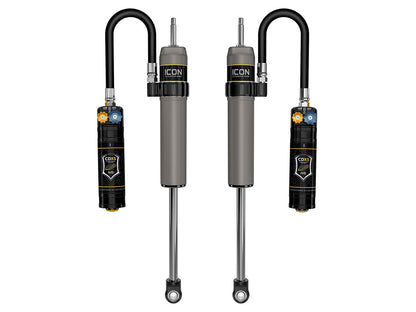 ICON 2025 Toyota 4Runner, 0-3” Lift, Rear, V.S. 2.5 Aluminum Series Shock Absorbers, Remote Reservoir w/ CDXS, Pair