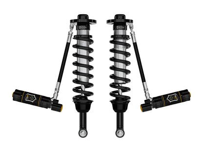 ICON 2021-2024 Ford F-150 4WD/Tremor, 3.5-4.5"/2.5-3" Lift, Front, V.S. 2.5 Series Coilovers, Remote Reservoir w/ CDEV, Pair