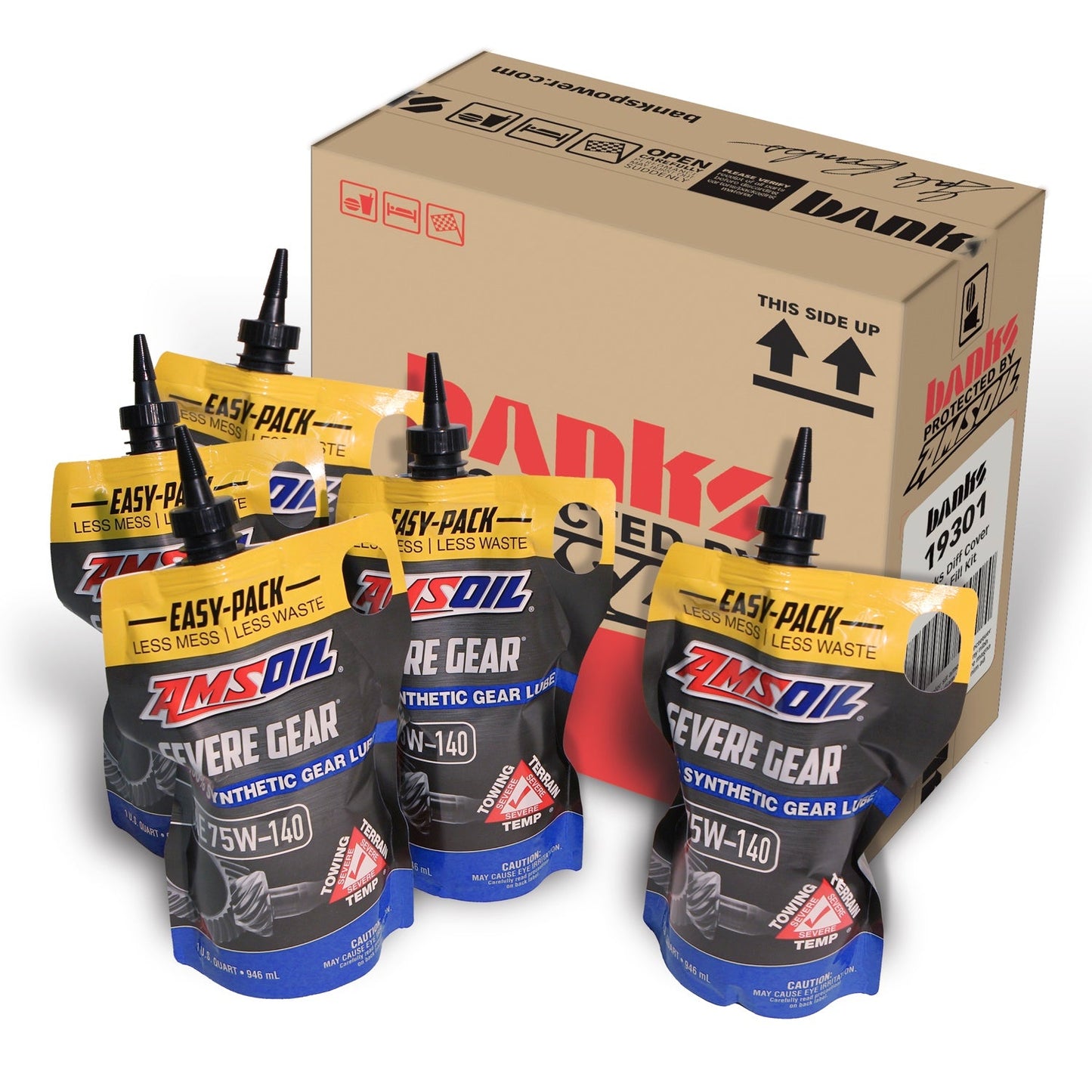 AMSOIL 75w140 First Fill 5-Qt Easy Pack