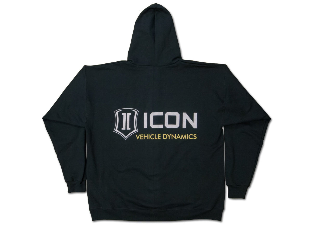 ICON Standard-Logo Hoodie – Black, XXXL