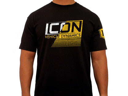 ICON Strikeout-Logo Tee – Black, Extra Large