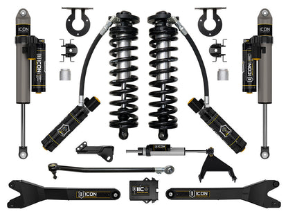 ICON 2023-2025 Ford F-250/F-350 Super Duty 4WD, 2.5-3" Lift, Stage 6 Coilover Conversion System with Radius Arms