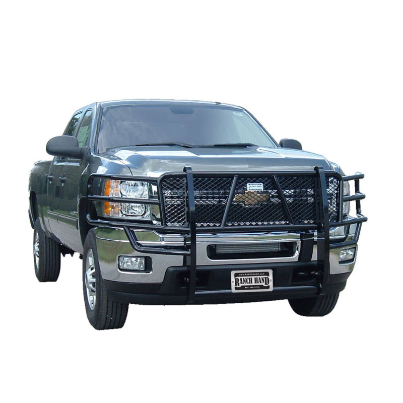 Ranch Hand Legend Series Grille Guard Fits Select 11-14 Chevrolet Silverado 2500 HD/3500 HD Model GGC111BL1
