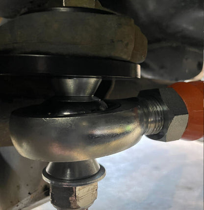 F450 F550 0-12" Lift Height Adjustable Track Bar with Heim Joints for 2023 to 2026