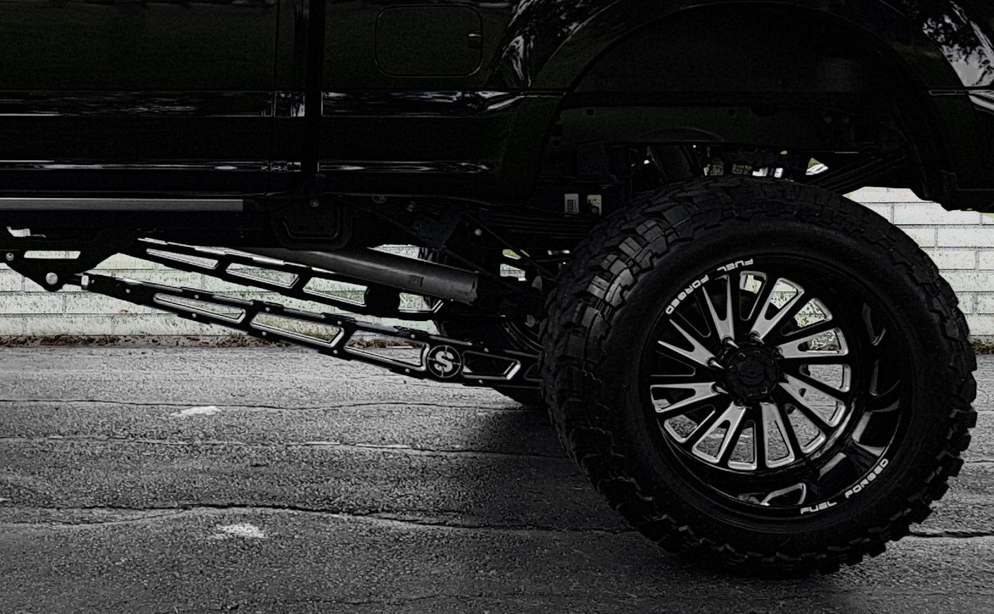 0-12" F450 Short Bed Ladder Traction Bars for 2017-2026