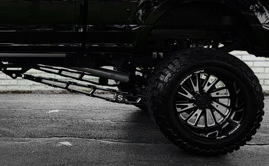 0-12" F450 Short Bed Ladder Traction Bars for 2017-2026