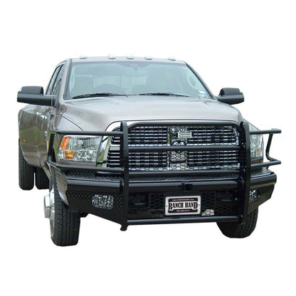 Ranch Hand Legend Series Front Bumper W/ Grille Guard Fits Select 10-18 Dodge/Ram 2500/3500/4500/5500 Model FBD101BLRS