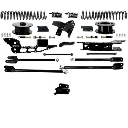 6" Ram 3500 Tube 4-Link Lift Kit for 2019 TO 2025 DODGE RAM HEAVY DUTY