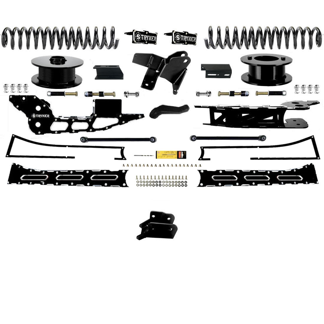 6" Ram 2500 RADIUS Arm Badged Lift Kit for 2019 TO 2025 DODGE RAM