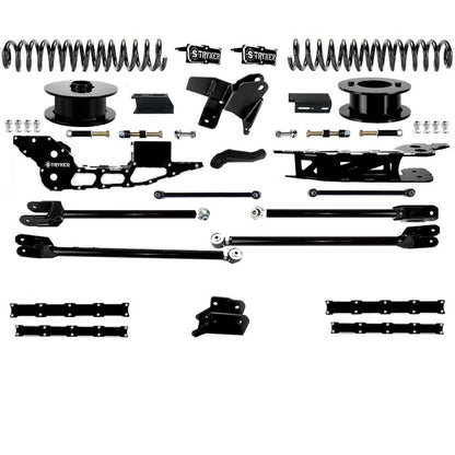 6" Ram 3500 Tube 4-Link Lift Kit for 2019 TO 2025 DODGE RAM HEAVY DUTY