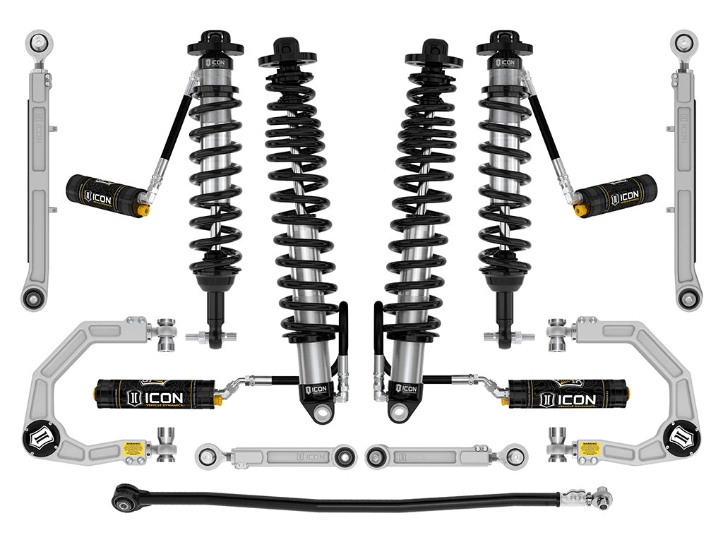 ICON 2021-2023 Ford Bronco, Sasquatch, 2-3" Lift, Stage 7 Suspension System, CDCV, Billet, Heavy Rate Rear Spring