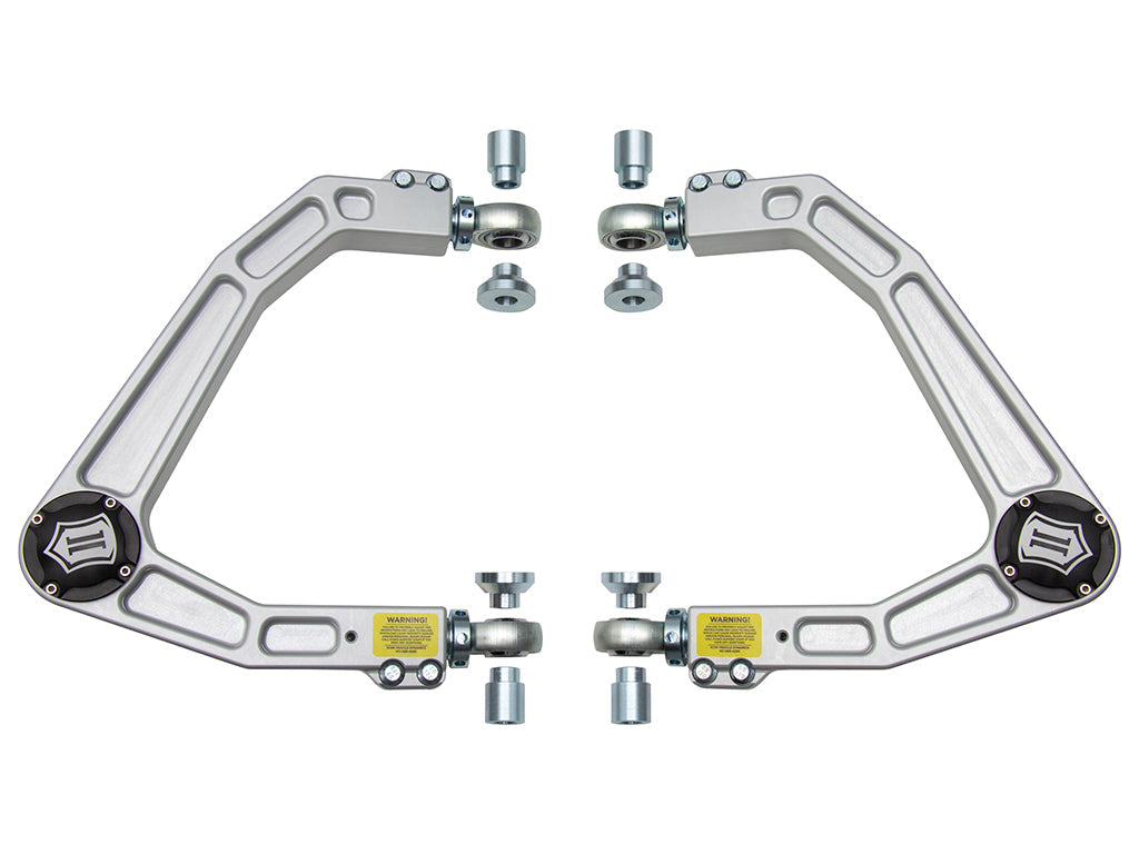 ICON 2019-2024 GM 1500 Pickup/2021-2023 GM SUV, Billet Upper Control Arm w/ Delta Joint Kit