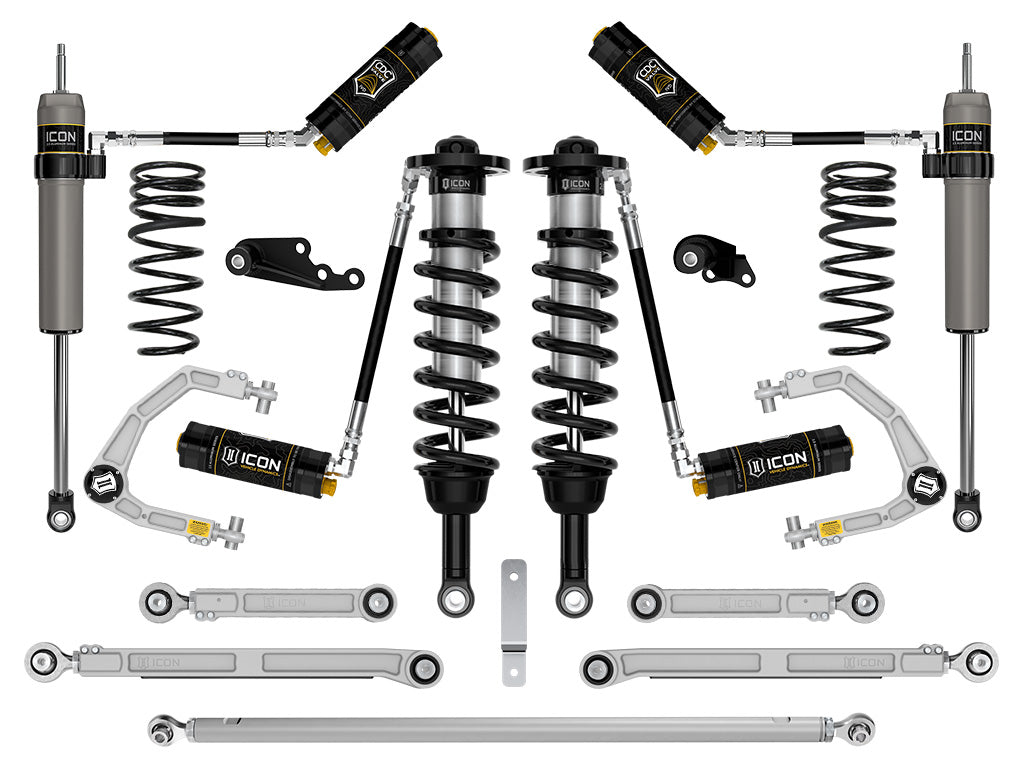 ICON 2024-2025 Lexus GX550, 1.25-3" Lift, Stage 9 Suspension System, CDCV, Billet