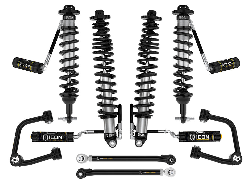 ICON 2021-2023 Ford Bronco, Sasquatch, 2-3" Lift, Stage 5 Suspension System, Tubular, Heavy Rate Rear Spring