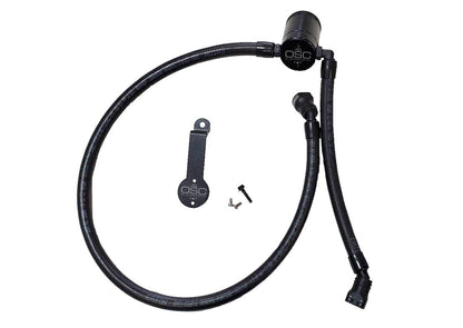 J&L Oil Separator 3.0 Driver Side, Black Anodized - S&B