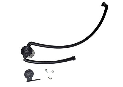 J&L Oil Separator 3.0 Passenger Side, Black Anodized