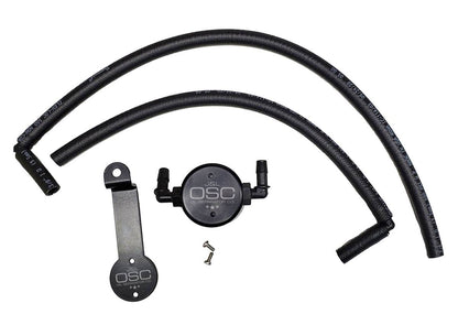 J&L Oil Separator 3.0 Driver Side, Black Anodized - S&B