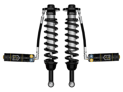 ICON 2021-2024 Ford F-150 4WD/Tremor, 3.5-4.5"/2.5-3" Lift, Front, V.S. 2.5 Series Coilovers, Remote Reservoir w/ CDXS, Pair