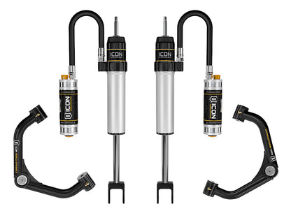 ICON 2020-Up GM 2500/3500 HD, 0-2” Lift, 2.5 VS Shock System/CDCV, Tubular UCA