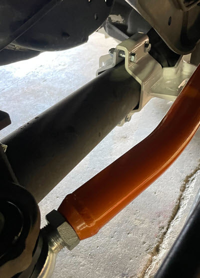F450 F550 0-12" Lift Height Adjustable Track Bar with Heim Joints for 2023 to 2026