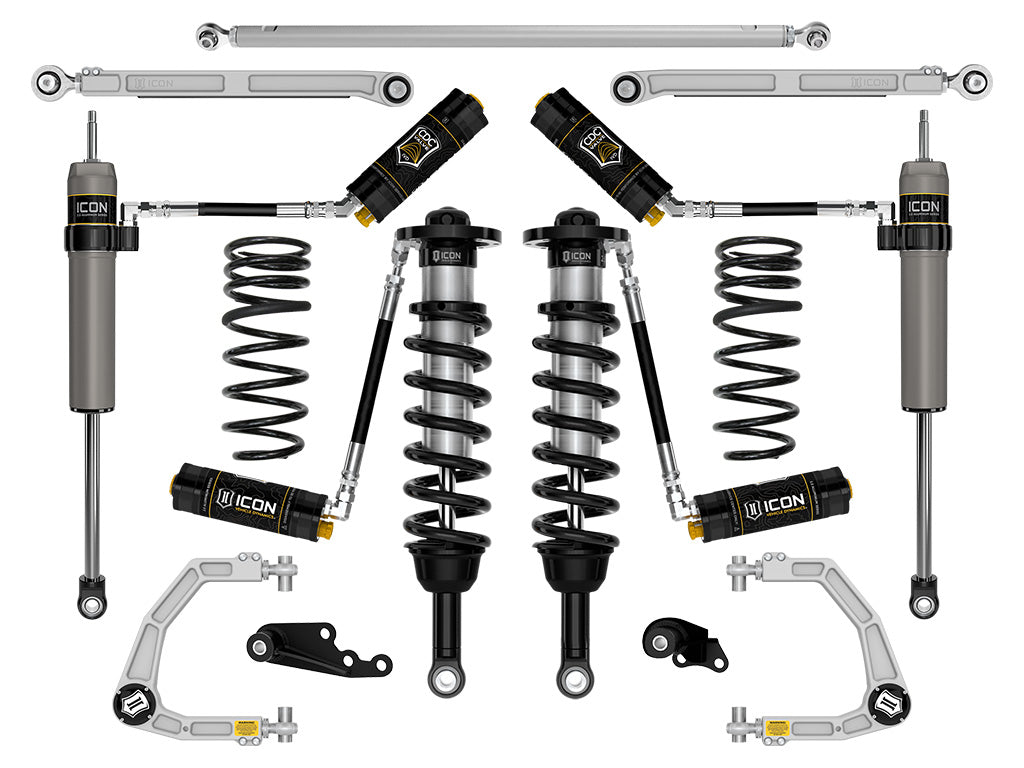 ICON 2024-2025 Lexus GX550, 1.25-3" Lift, Stage 8 Suspension System, CDCV, Billet