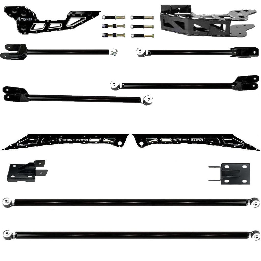 0" to 10" RAD TUBE F250 F350 4-LINK UPGRADE KIT 2023 to 2026 SUPER DUTY