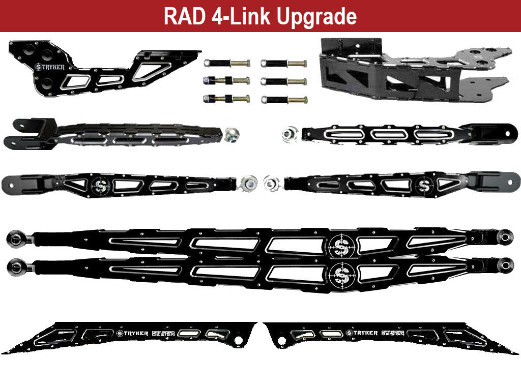 0" to 10" RAD F250 F350 4-LINK UPGRADE KIT 2017-2022 SUPER DUTY