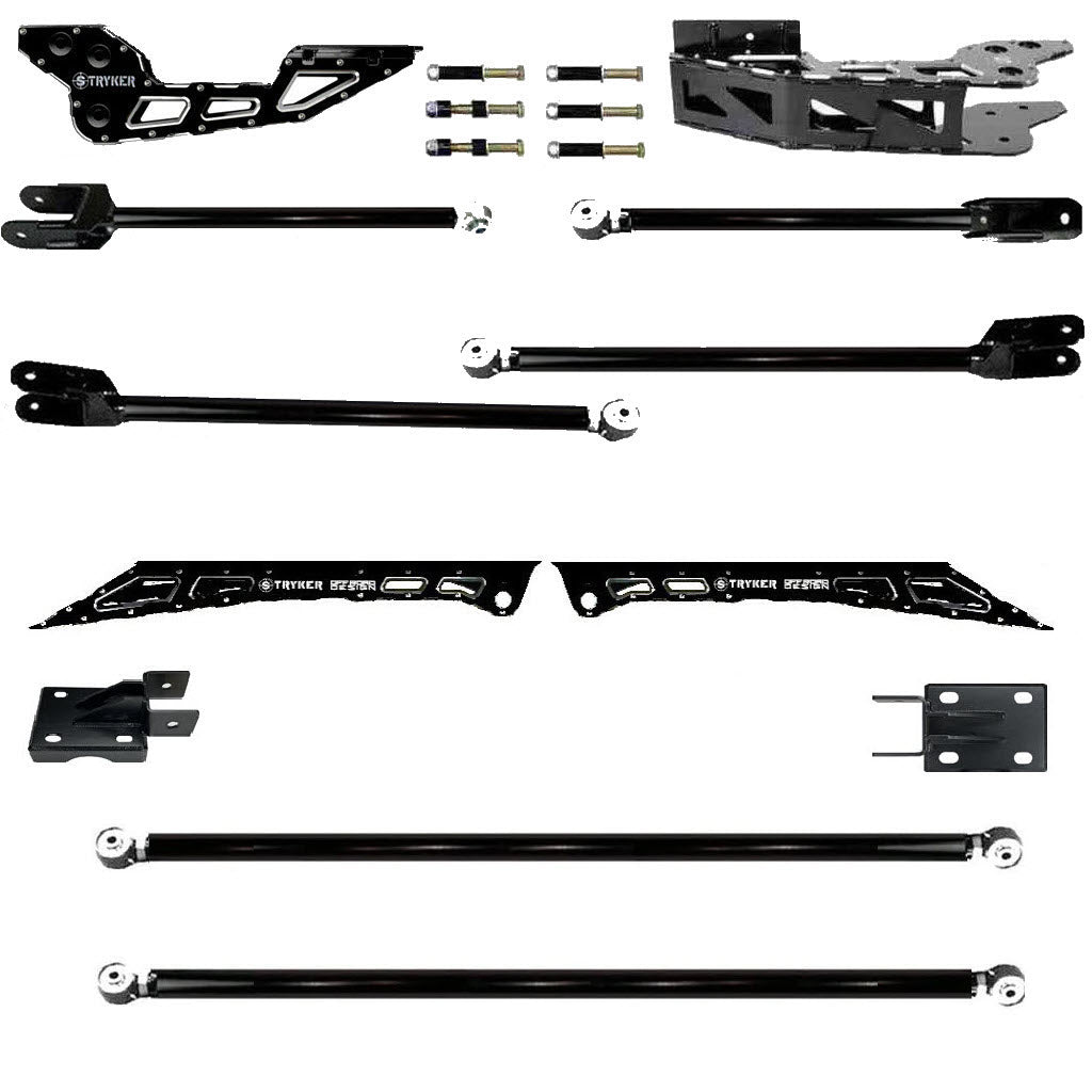 0" to 10" RAD TUBE F250 F350 4-LINK UPGRADE KIT 2023 to 2026 SUPER DUTY