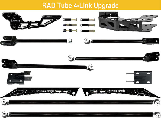 0" to 10" RAD TUBE F250 F350 4-LINK UPGRADE KIT 2017 to 2022 SUPER DUTY