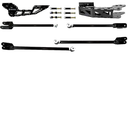 0" to 10" RAD TUBE F250 F350 4-LINK UPGRADE KIT 2023 to 2026 SUPER DUTY