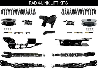 4" Ram 3500 4-Link Lift Kit 2019 TO 2025 DODGE RAM HEAVY DUTY
